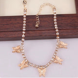 Sidney Butterfly Anklet