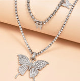 Pendant Butterfly Necklace