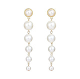 Faux Pearl Earrings