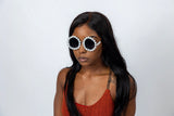 Round Pearl Sunglasses